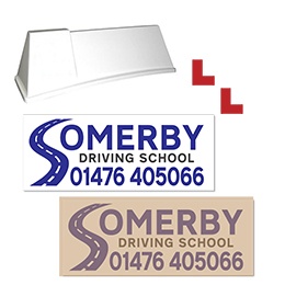 Traditional Roof Sign Graphics